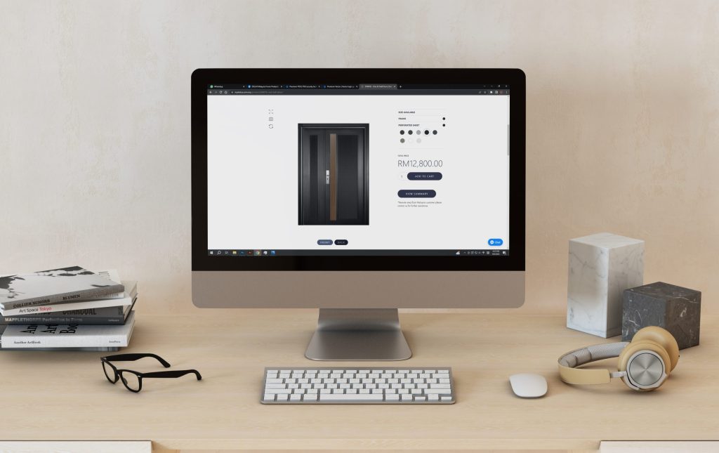 mock up website