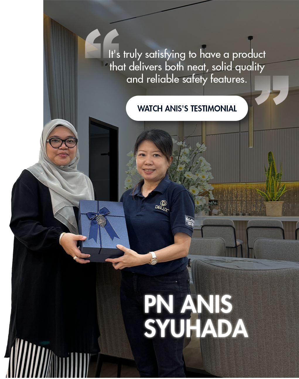 Testimonial Slide - Pn Anis Syuhada