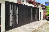 Trackless folding gate Trackless autogate Folding gate Malaysia Aluminium gate Malaysia Delux autogate Unigate Autogate Malaysia Unigate Malaysia Trackless gate Malaysia Aluminium gate supplier Malaysia Aluminium auto gate Autogate price Autogate system price Trackless autogate malaysia price Autogate malaysia price Aluminium gate suppliers wood 1