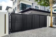 Trackless folding gate Trackless autogate Folding gate Malaysia Aluminium gate Malaysia Delux autogate Unigate Autogate Malaysia Unigate Malaysia Trackless gate Malaysia Aluminium gate supplier Malaysia Aluminium auto gate Autogate price Autogate system price Trackless autogate malaysia price Autogate malaysia price Aluminium gate suppliers X21