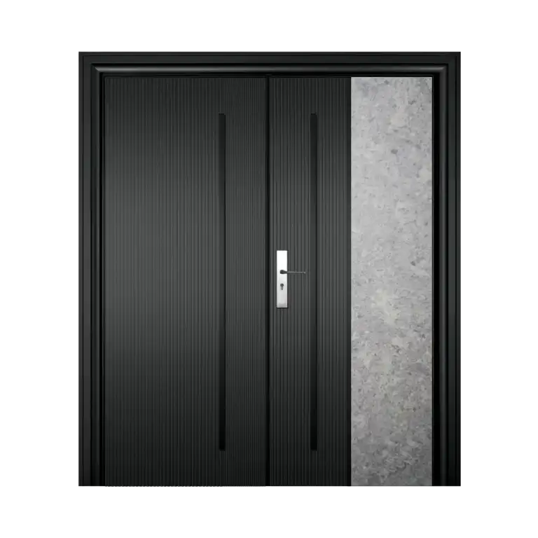 Double Security Door LN201C – AlutechDoor® Premium Series