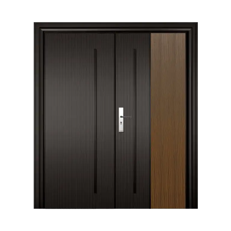 Double Security Door LN201W – AlutechDoor® Premium Series