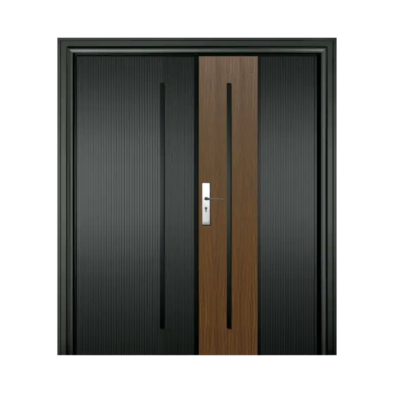 Double Security Door LN202W – AlutechDoor® Premium Series