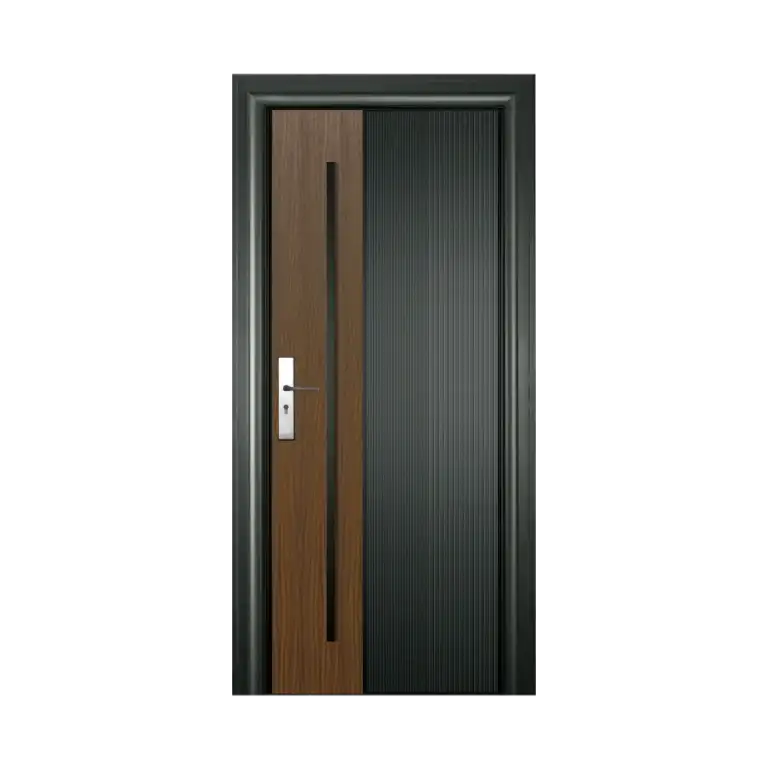 Single Security Door LN202W – AlutechDoor® Premium Series