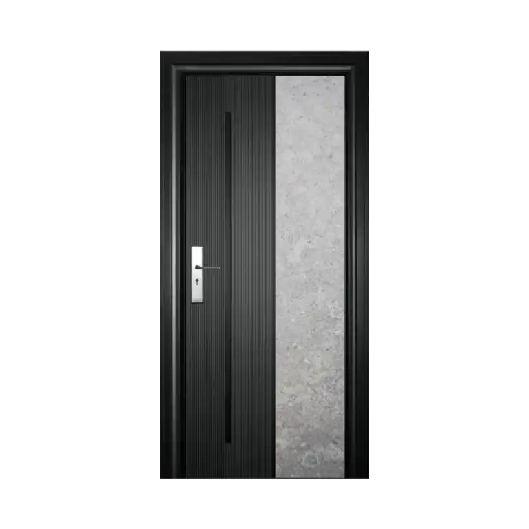 Single Security Door LN203C – AlutechDoor® Premium Series