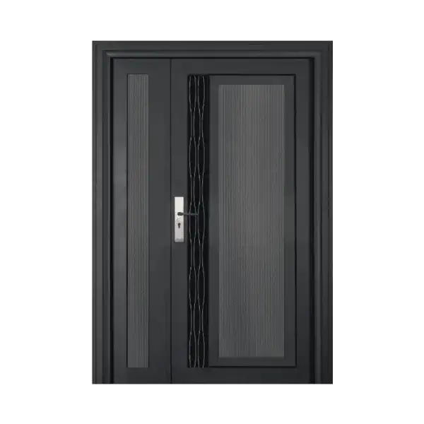 One-and-Half Security Door DT602 - AlutechDoor® Premium Series