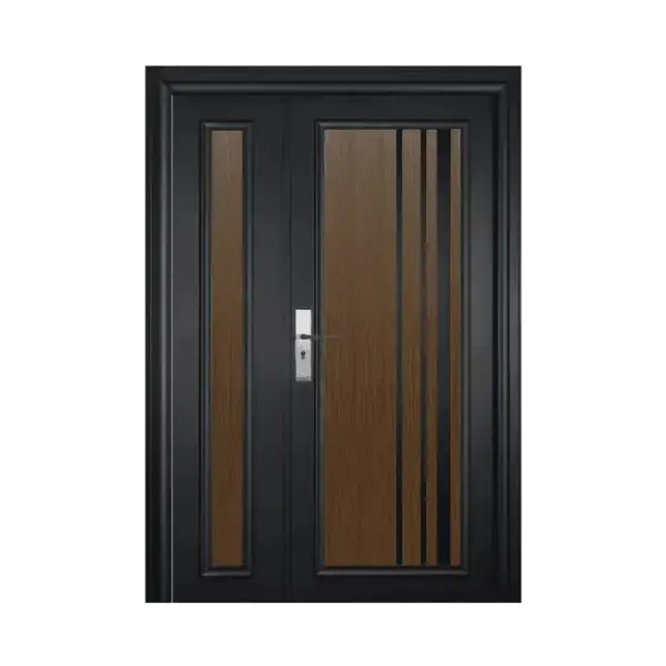 One-and-Half Security Door DT804W - AlutechDoor® Premium Series
