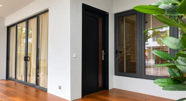 Modern Single Security Door in Kajang