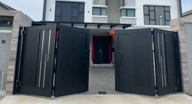 Contemporary Autogate for Terrace Home in Rawang