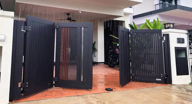Premium Autogate for Terrace Home in Telok Panglima Garang
