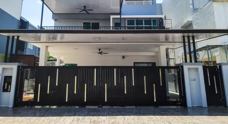 Modern Autogate for Bungalow in Puchong