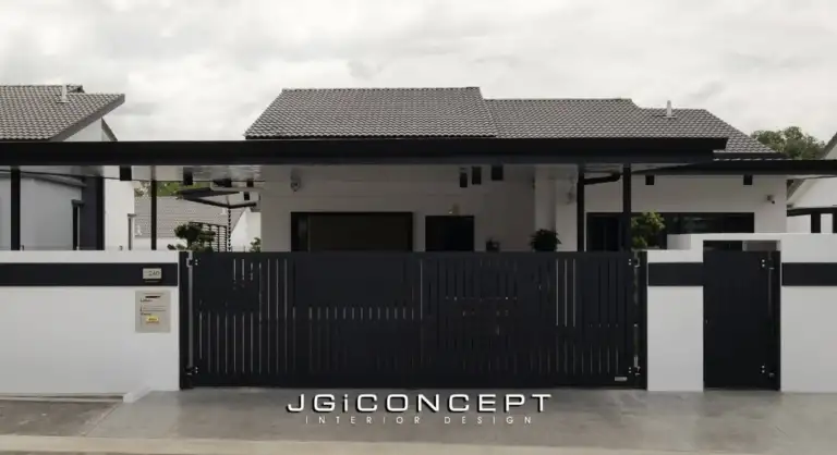 Contemporary Autogate for Bungalow Home in Sungai Petani