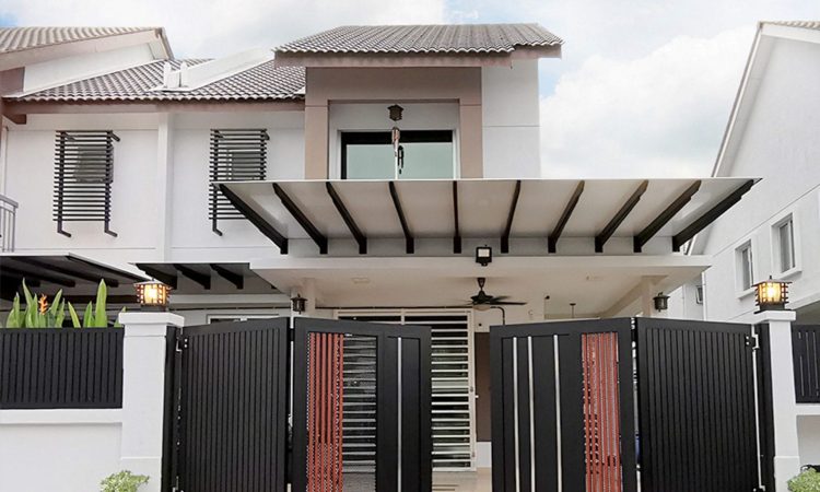 DELUX trackless folding autogate