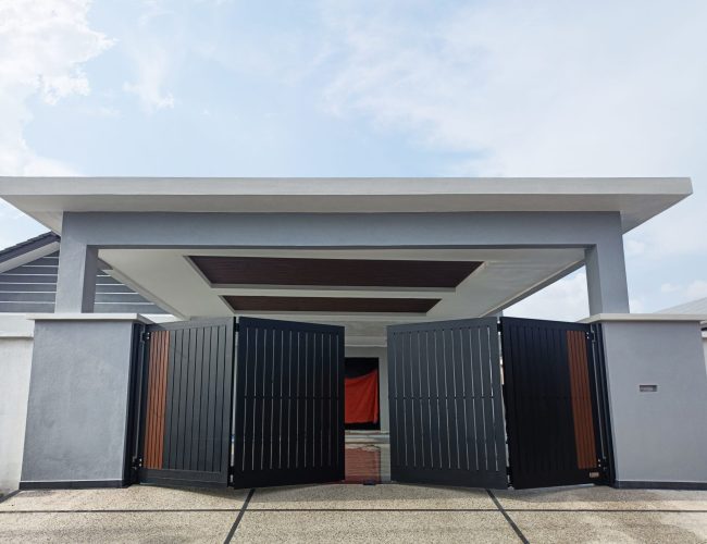 Trackless folding gate Trackless autogate Folding gate Malaysia Aluminium gate Malaysia Delux autogate Unigate Autogate Malaysia Unigate Malaysia Trackless gate Malaysia Aluminium gate supplier Malaysia Aluminium auto gate Autogate price Autogate system price Trackless autogate malaysia price Autogate malaysia price Aluminium gate suppliers Pine 7